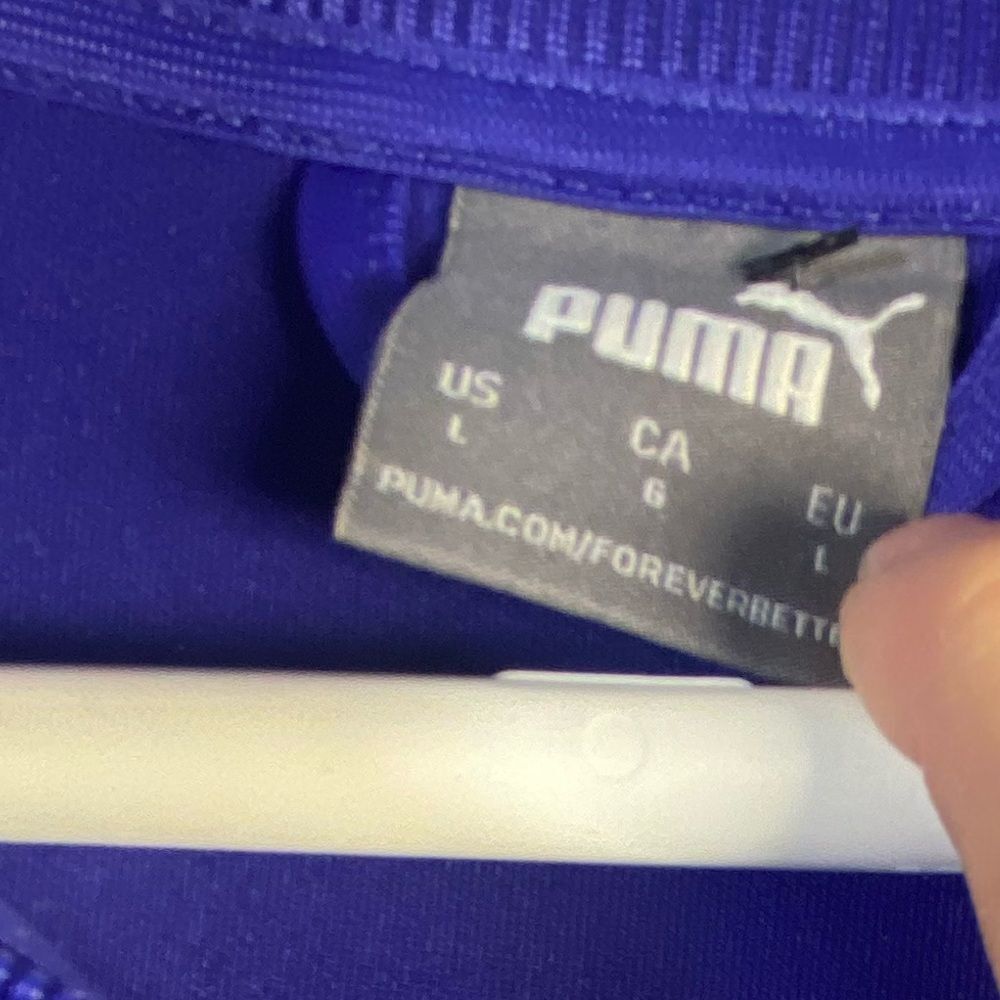 Puma Vibrant Blue Jacket - Picture 3 of 4
